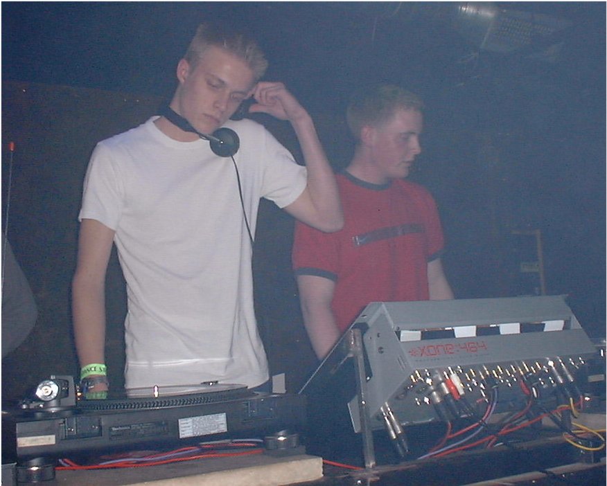 Jedi & Stormtrooper @ Future Dance, London, 2002