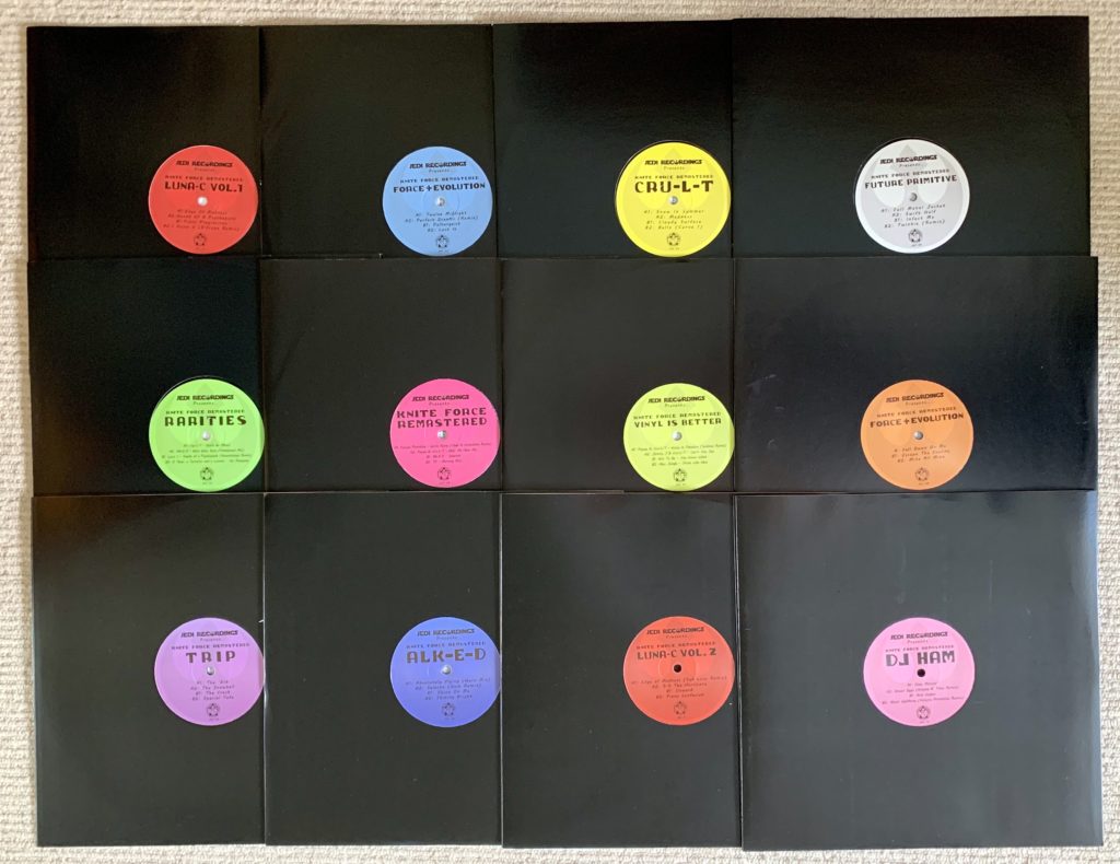 Kniteforce Remastered 1-12 vinyl